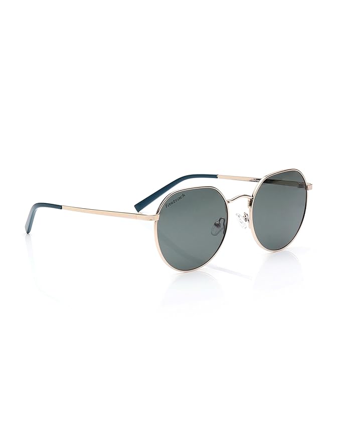 Fastrack Round Shaped Metal Frame Polarized Sunglasses for Unisex