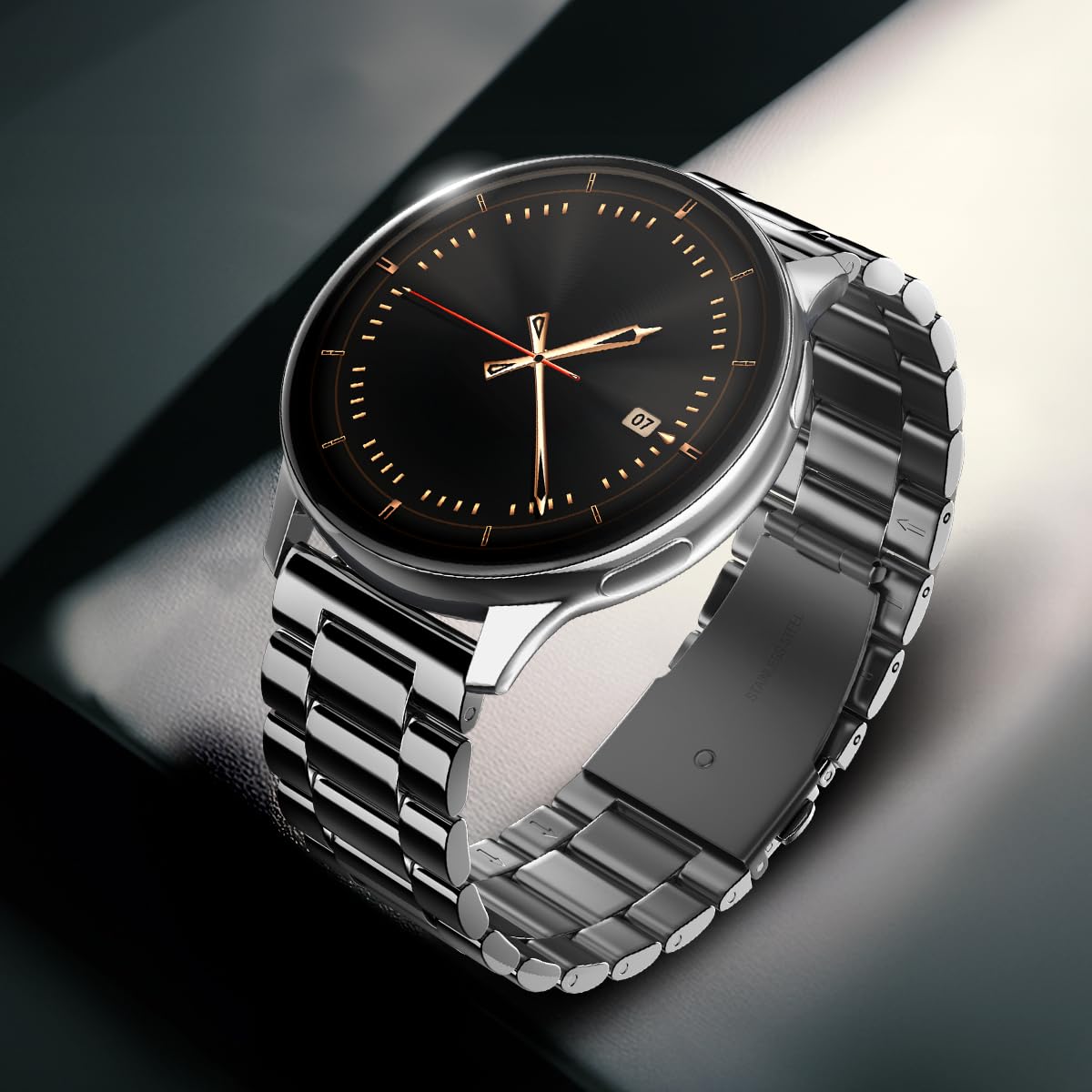 Noise Vortex Plus 1.46” AMOLED Display, AoD BT Calling, Sleek Metal Finish, 7 Days Battery Life, All New OS and with 100+ Watch Faces & Health Suite (Metal Silver)