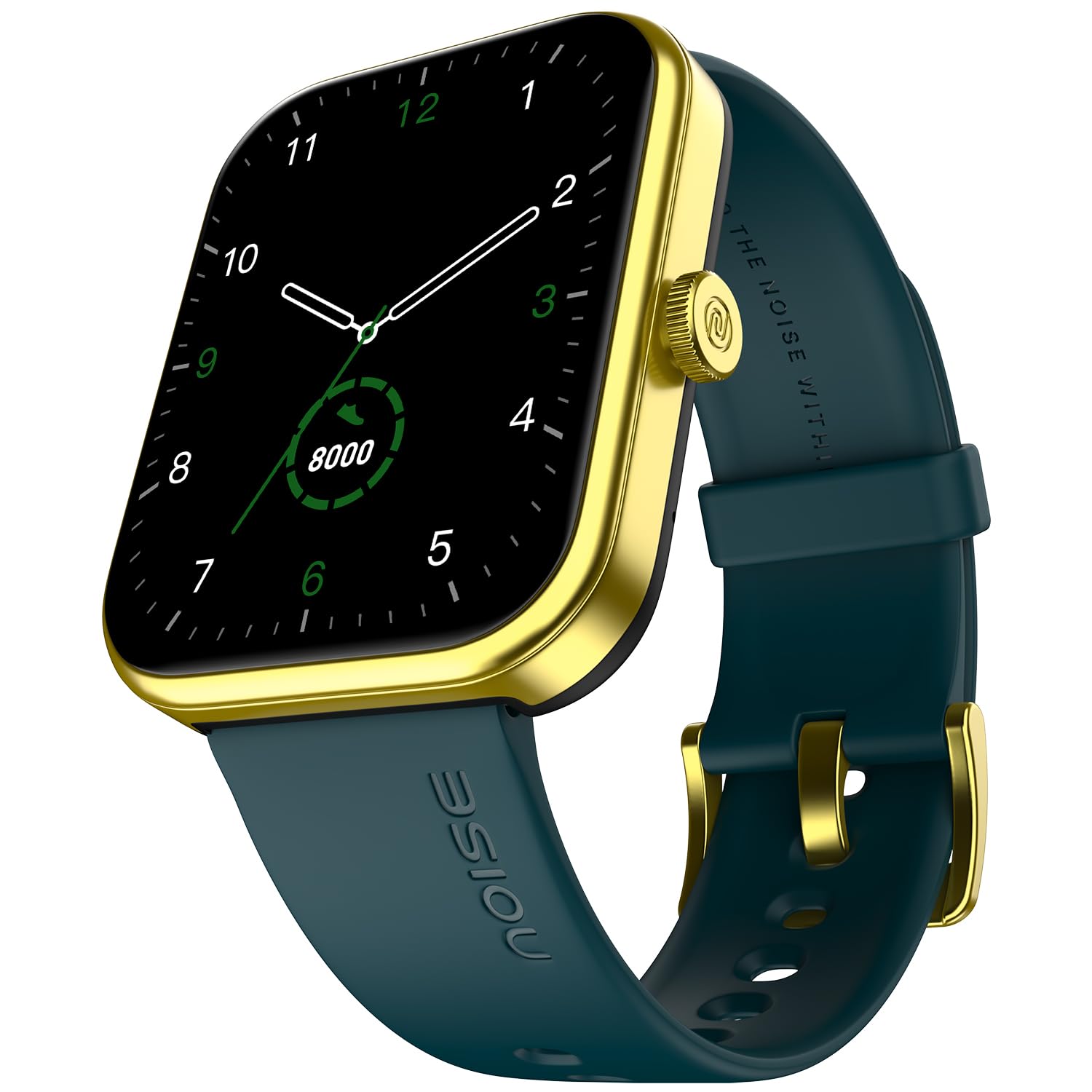 Noise Twist Go Round dial Smartwatch with BT Calling, 1.39" Display, Metal Build, 100+ Watch Faces, IP68, Sleep Tracking, 100+ Sports Modes, 24/7 Heart Rate Monitoring (Gold Link)