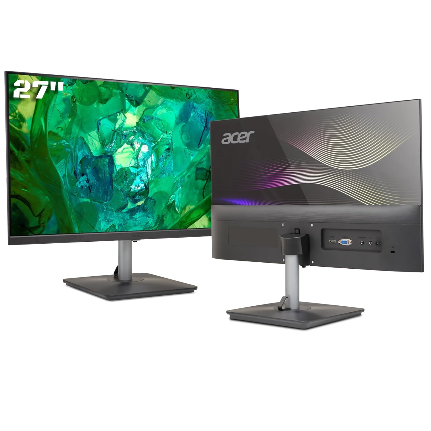 acer Nitro XV272U F3 27 inch IPS WQHD 2560x1440 Gaming Backlight LED LCD Monitor I Rapid 300Hz Refresh, 0.5ms Response I HDR 400 I AMD FreeSync Premium I Zero Bright Dot Policy I Ergostand I Eye Care