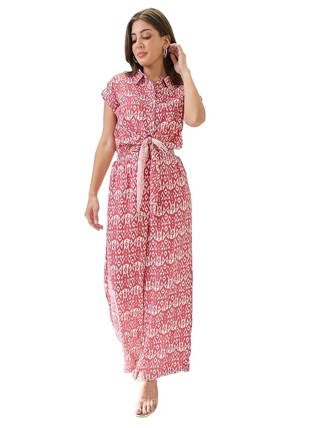 Globus Women Jumpsuit (8909389031679_Brown_L)