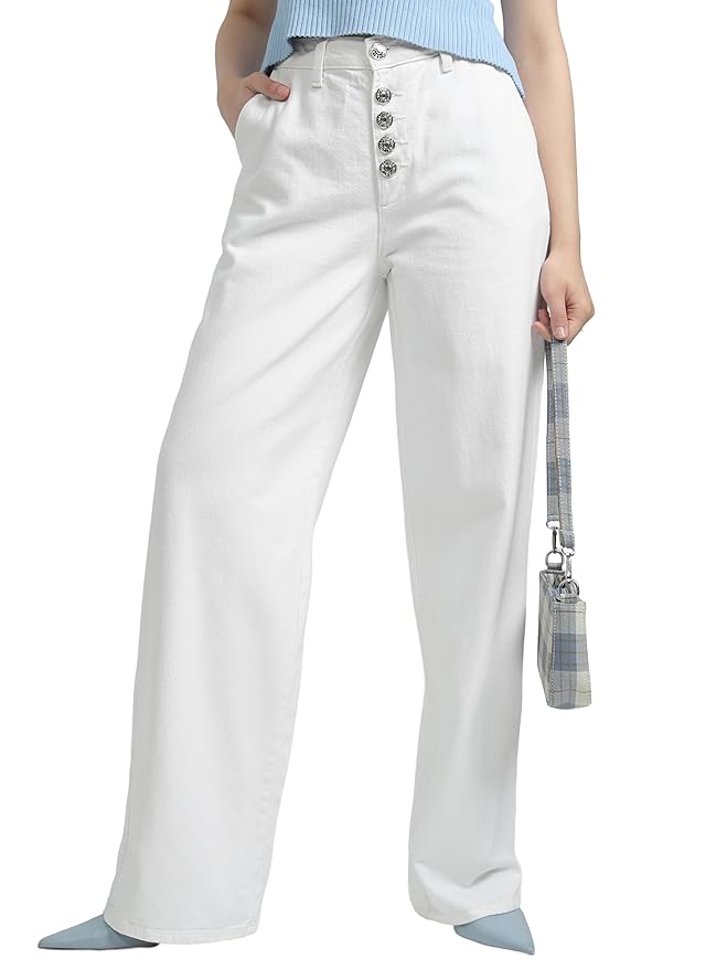 Tokyo Talkies Women Straight Fit Jeans