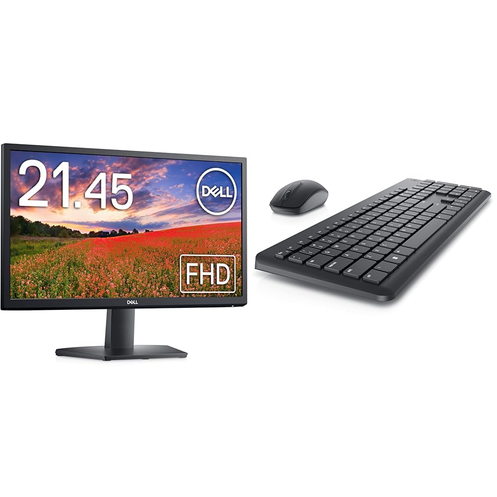 Dell SE2222H 22" (55.88 cm) FHD Monitor 1920 X 1080 Pixels @60Hz, VA Panel, 5-Year Warranty, Brightn