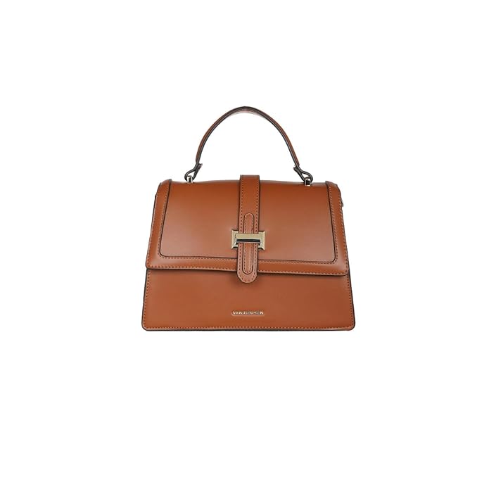 Van Heusen Women's Chic Satchel Bag | Classic Black Bag | Bags for Ladies