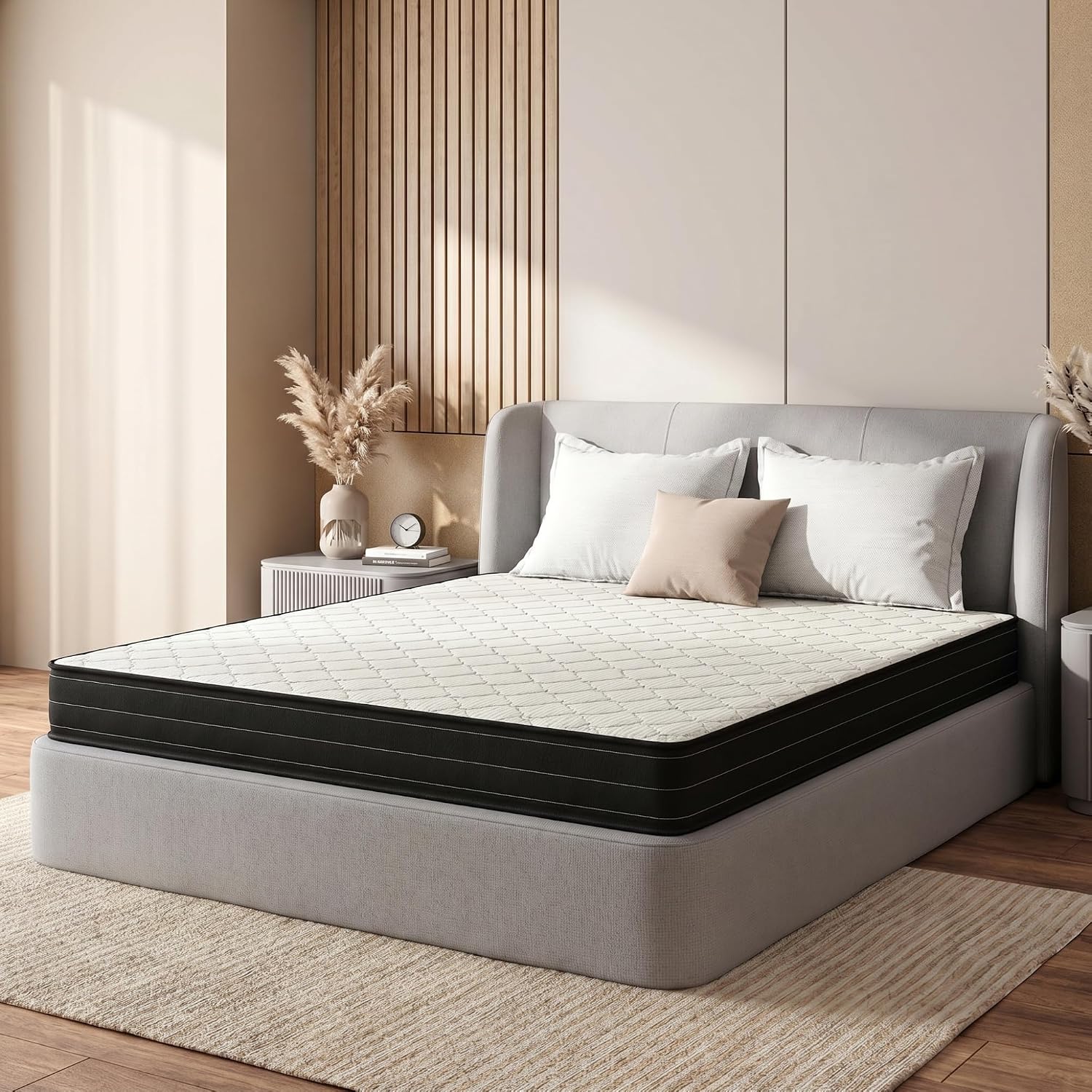 Interio by Godrej Restomagic Dual Comfort Mattress | 5-Years Warranty | Queen Bed, 6-Inch Mattress (78 x 60 x 6 Inches, PU Foam)