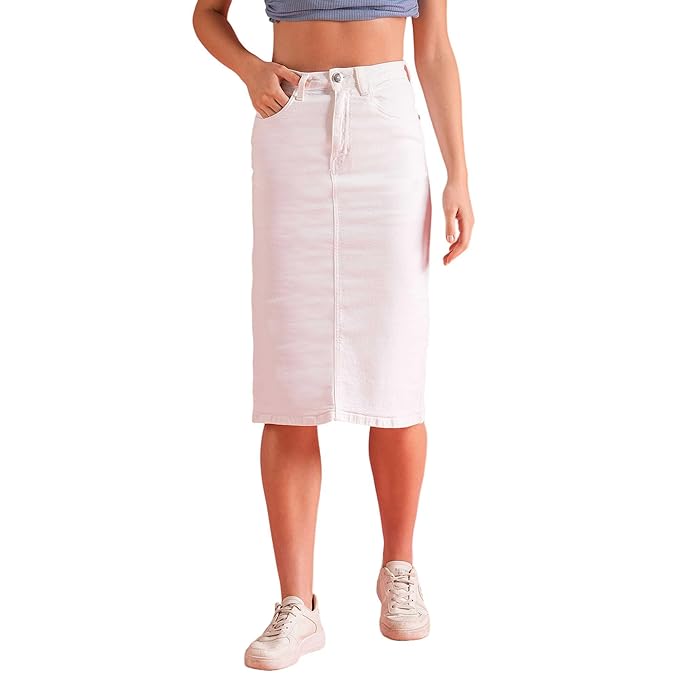 Globus Women Skirt (GS573978_Charcoal_28)
