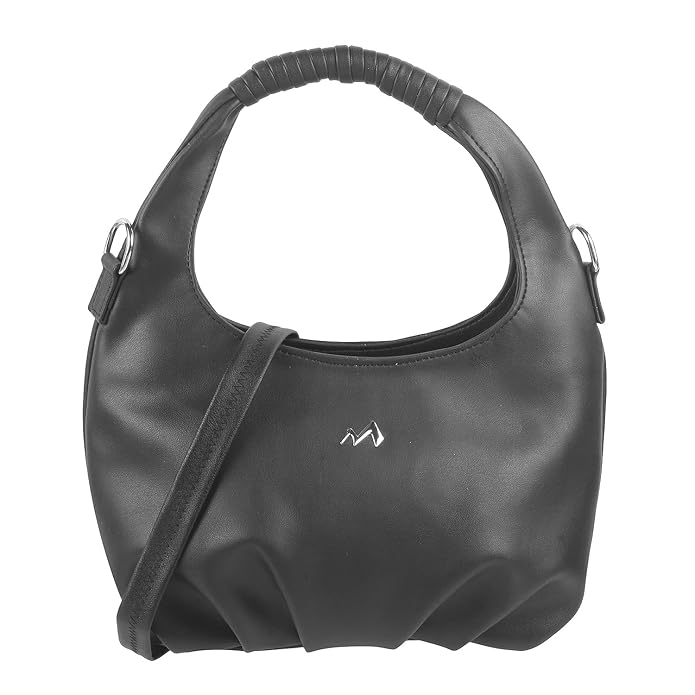 Metro Faux Leather Premium Zipper Casual Sling Bag For Women