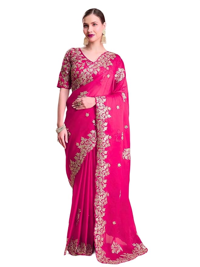 Amazon Brand - Tavasya Womens Saree