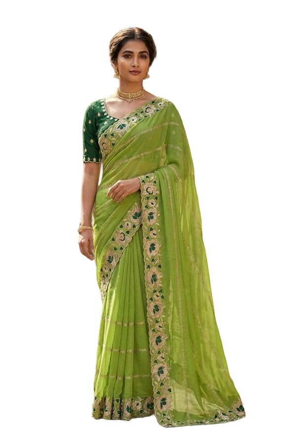 Amazon Brand - Tavasya Womens Saree