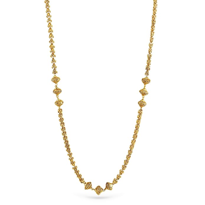 Rubans Necklace Traditional Gold Plated Jewellery Gift for Women & Girls