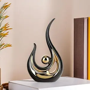 Ekhasa Nostrae Modern Abstract Art Show Pieces for Home Decor Living Room Decorative Items | Cute Showpieces Gift Item for Decor | Center Table Tv Unit Showcase Office Interior Statue Figurines