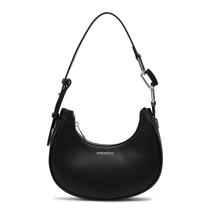 Miraggio Cindy Half Moon Structured Shoulder Bag For Women Stylish | Women Shoulder Bag