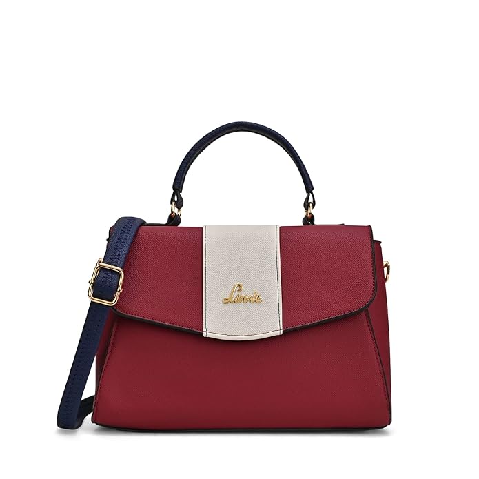 Lavie Women's Beech Flap Satchel Bag | Satchel Handbag for Work | Ladies Purse | Stylish Shoulder Bag | Gift for Women