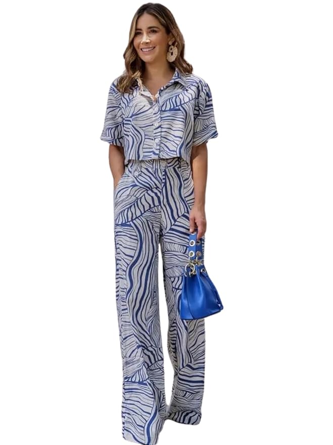 Leriya Fashion Womens Co-ord Set Stylish | Summer Cord Set | Jumpsuit for Western Party Suit | Formal Office Wear & Casual Look | Summer Travel Co Ord Set Beach & Holiday Look