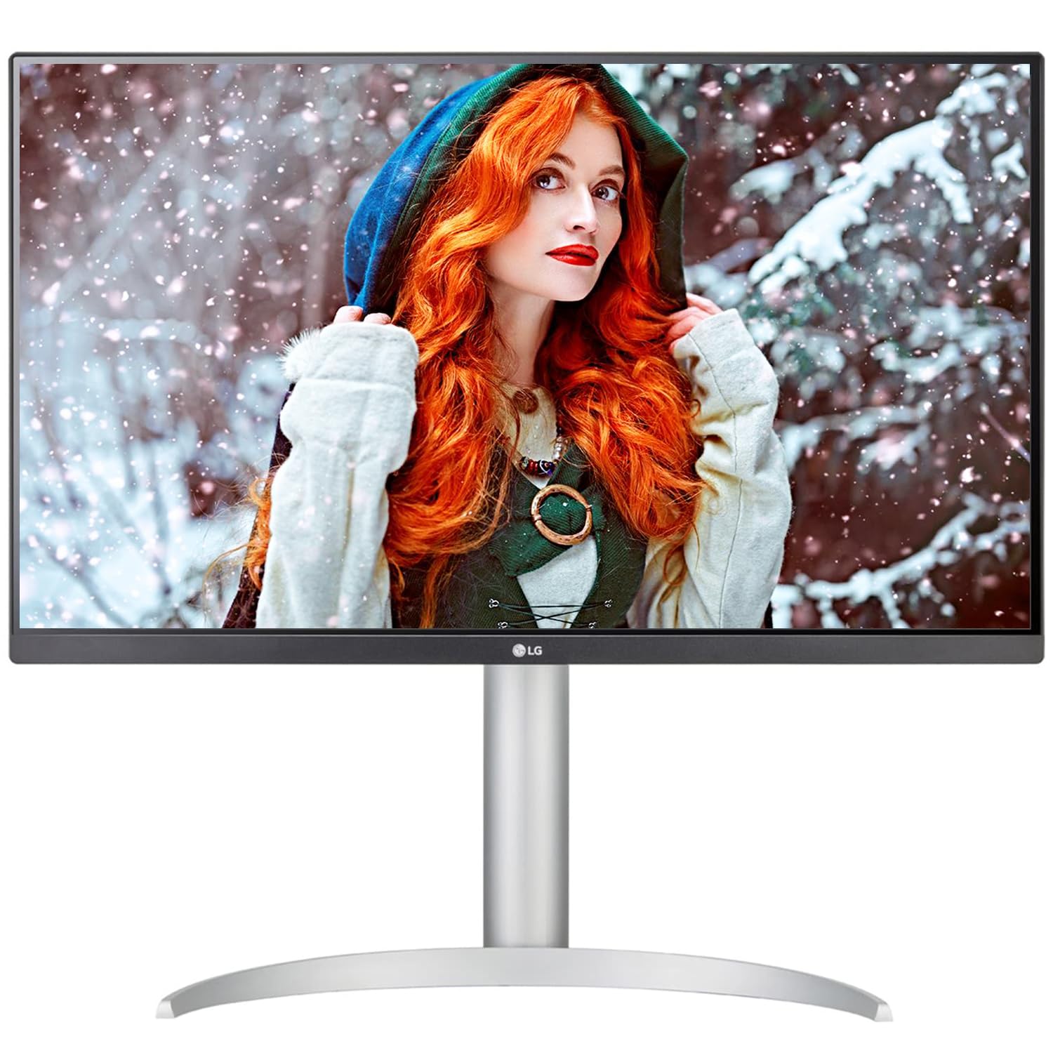 LG 27" (68.58 cm) Ultrafine™ UHD 4K IPS Display (3840x2160), VESA Display, HDR 10, AMD Free sync, DCI-P3 95%, Speaker(5Wx2, 2.0ch), Maxx Audio, 60Hz Refresh Rate, USB Type-C, HDMI - 27UP850N-W