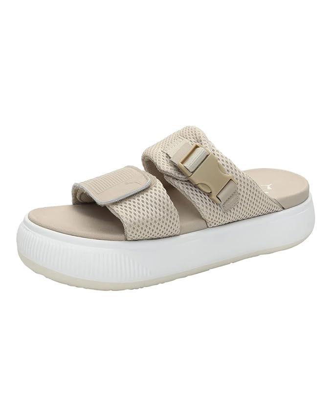 PUMA Women Suede Mayu Sandal Infuse Wns Slide Beige (38388602-6)