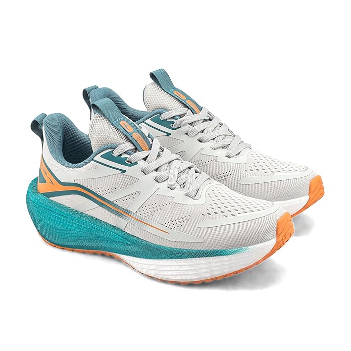 ASIAN Hypercushion Carbon-07 Men’s Running Shoes for Sports & Training with Energy-Return Midsole | Bounce Cushioning, Breathable Knit & High-Grip Outsole