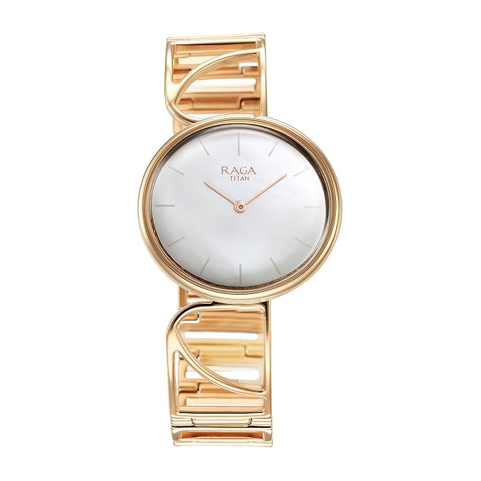 Titan Raga Power Pearls Analog Watch - for Women 95226WM01F