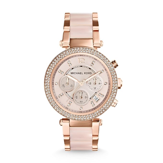 Michael Kors Analog Rose Dial Women's Watch-MK5896