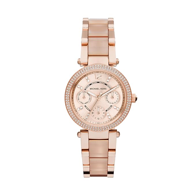 Michael Kors Analog Rose Gold Dial Women's Watch-MK6110