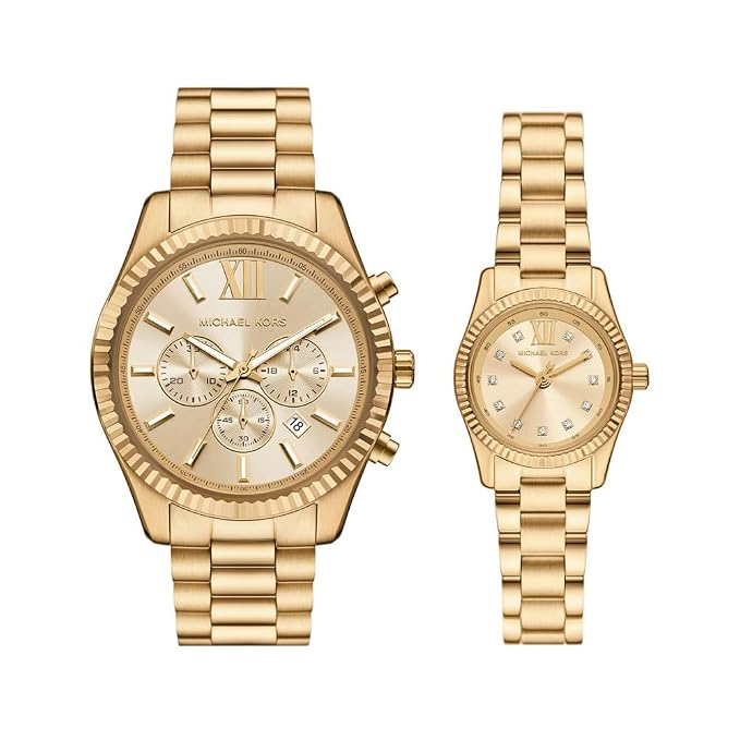 Michael Kors Lexington Gold Watch Set MK4950SET