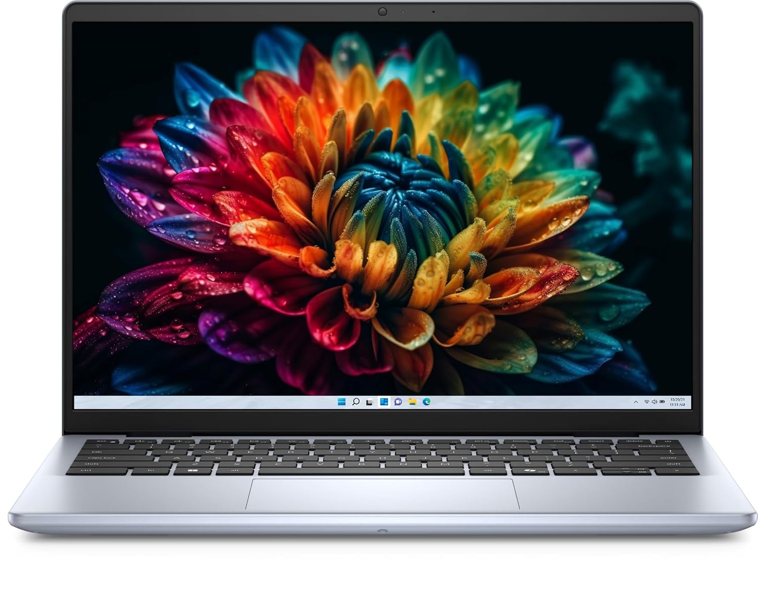 DELL 14 (2026) Intel Core 3 14th Gen 100U - (16 GB DDR5/512 GB SSD/Intel UHD Graphics/Windows 11 Home) Thin and Light Business Laptop/14.0" FHD+ IPS Display/Ice Blue/1.4 kg/MSO 2021