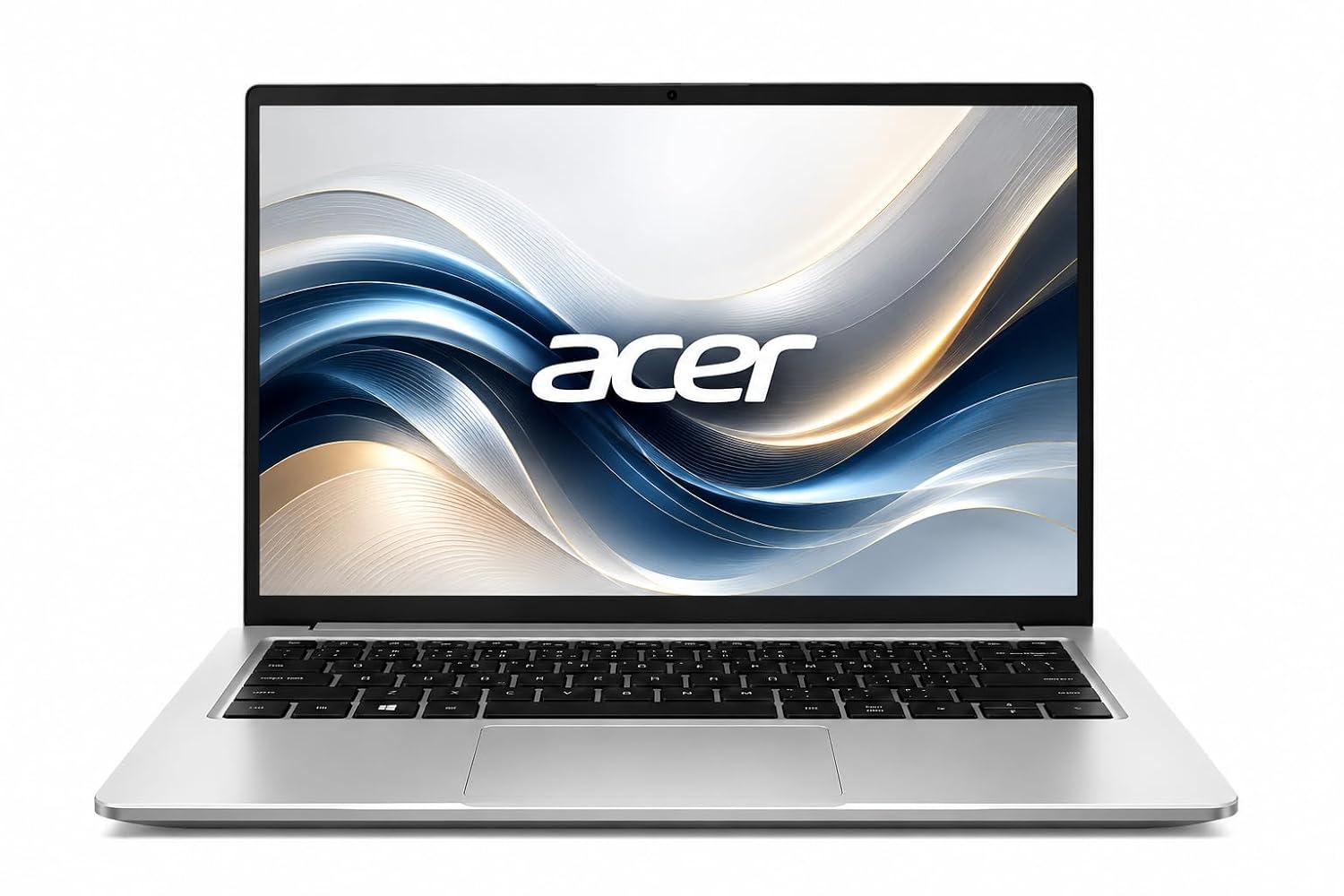 Acer One 14 Laptop Z14-55M | 14" HD Display | AMD Ryzen 3 7320U | 8GB LPDDR5 RAM | 256GB NVMe SSD | Windows 11 | Thin & Light Design | AMD Radeon Graphics | Silver