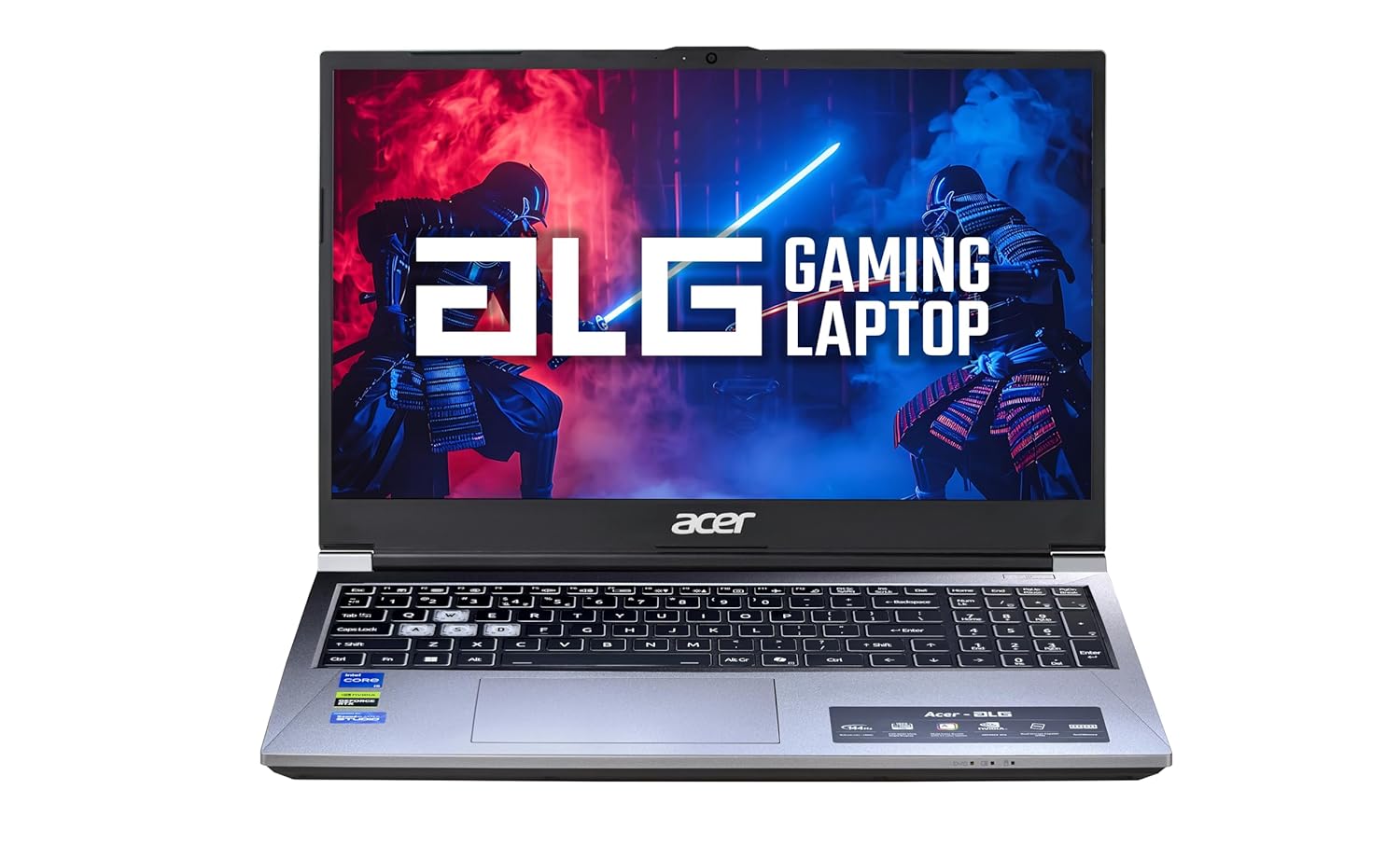 Acer ALG, Intel Core5-210H Processor, NVIDIA GeForceRTX 3050-6GB DDR6, 16GB RAM, 512GB SSD,Office 2024 + M365 Basic, FHD 15.6", 144Hz, Windows 11 Home, Steel Gray, 1.99 KG, AL15G-53, Gaming Laptop