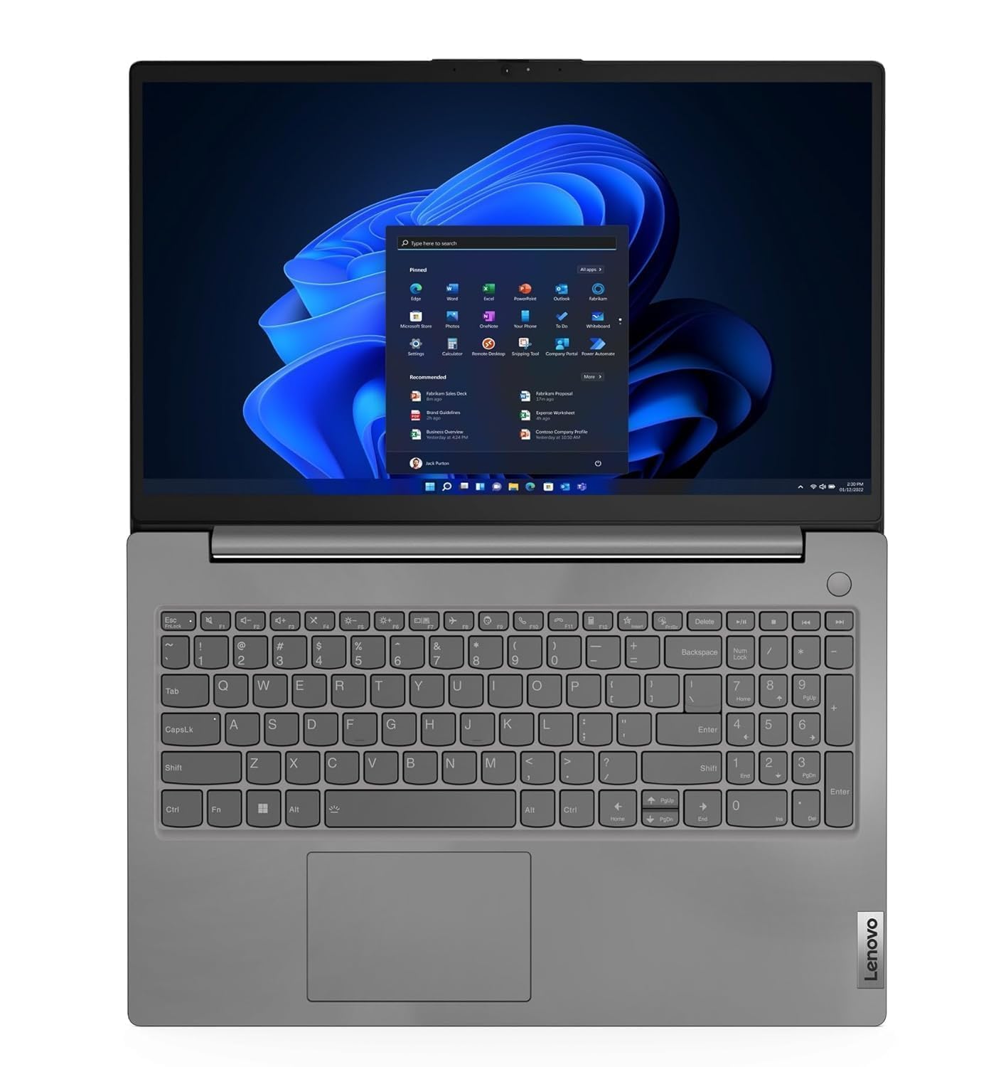 Lenovo V15 G4 (2026 Edition) Business Laptop – AMD Ryzen 5 | 16GB RAM | 512GB SSD | 15.6" FHD Display | Pre-Installed MS Office 2024 | Military Grade Durability | 1 Year Onsite Warranty