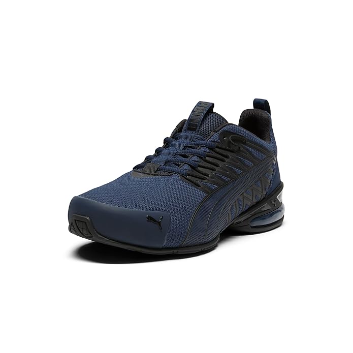 PUMA Men's Voltaic Evo Cross Trainers, Club Navy-puma Black, 12