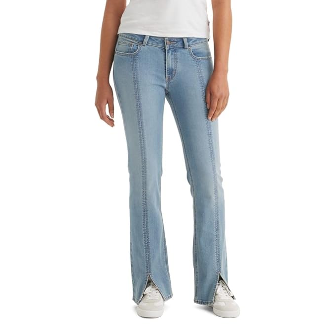 Levi's Womens Superlow Seamed Boot Jeans