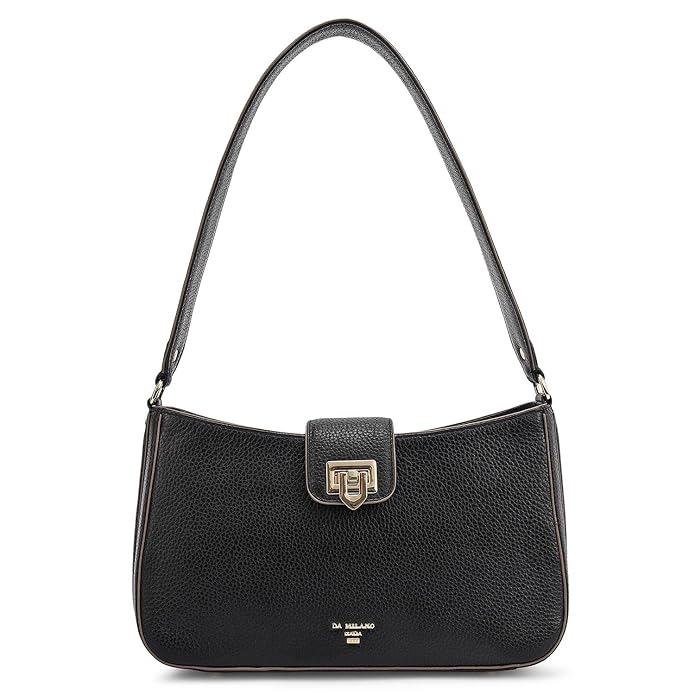 Da Milano Leather Shoulder Bag for Women (00426A-OL)