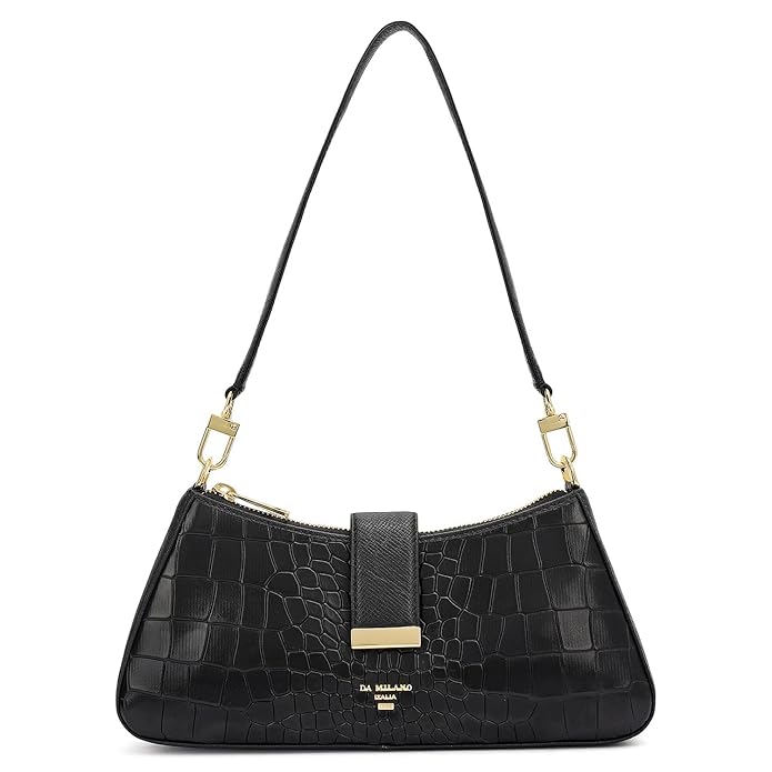 Da Milano Leather Shoulder Bag for Women