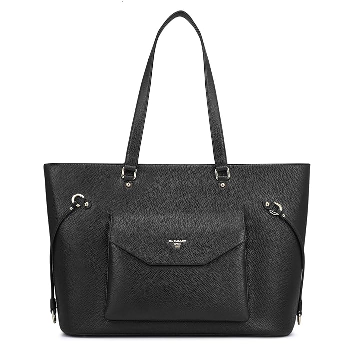 Da Milano Leather Tote Bag for Women (00435B)