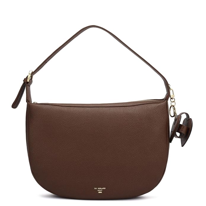 Da Milano Women's Leather Shoulder Bag - Brown