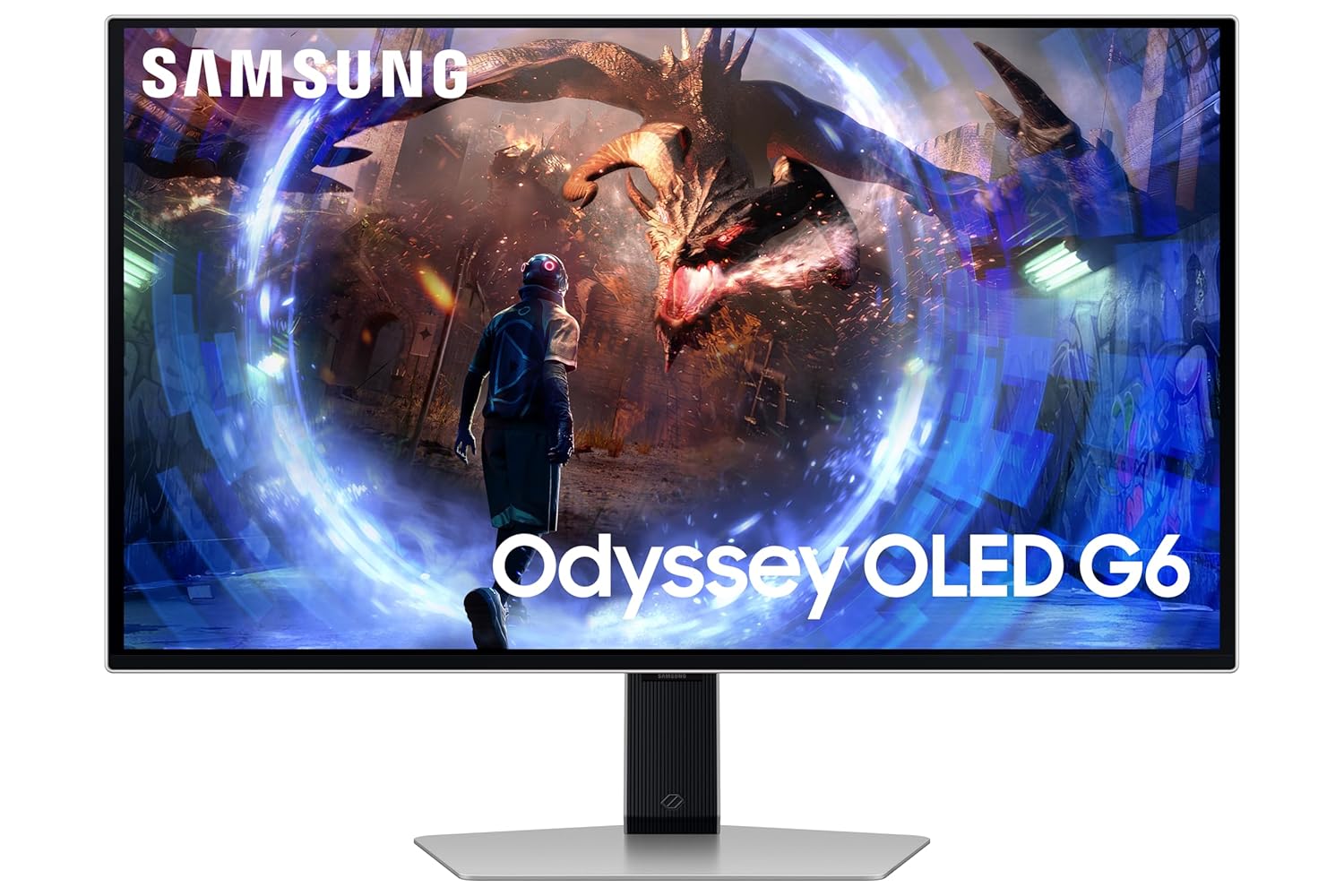 Samsung 67.8 cm (27") Odyssey OLED QHD 2K Gaming, 360Hz, 0.03ms GTG, Height Adjustable, Dynamic Cooling, Sleek Metal Design, Glare Free, AMD FreeSync Premium Pro (LS27DG600SWXXL, Black)