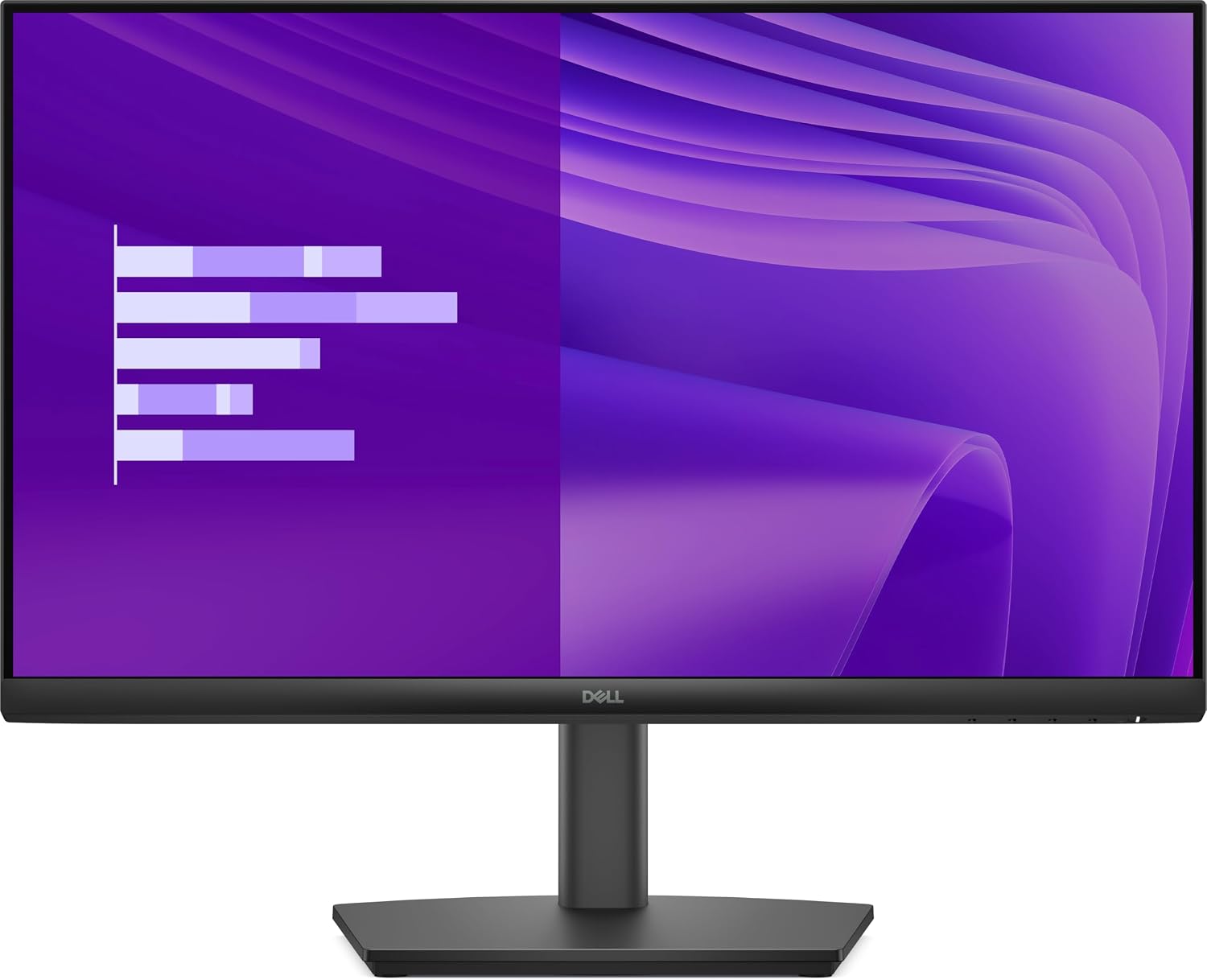 Dell E2425HSM 23.8 inch FHD Monitor|IPS Panel|Dual Speakers|5ms| 100Hz Refresh| 1000:1 Contrast | 250 cd/m2 |Ports: 1 HDMI, 1 DP 1.2, 1 VGA|TÜV Rheinland 3-Star Eye Comfort | Height Tilt Swivel Pivot