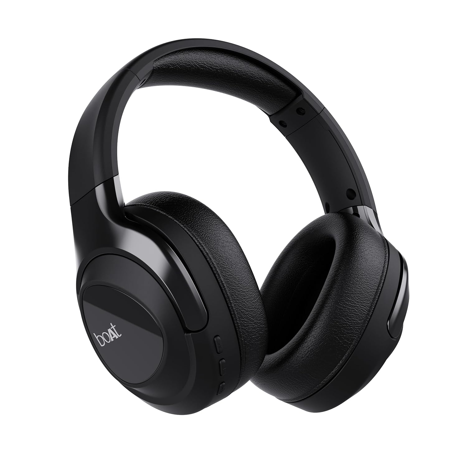 boAt Nirvana Eutopia Bluetooth Headphones with Head Tracking Function, Spatial Audio,20 HRS Playtime, ENx™ Tech, ASAP™ Charge, Hearables App(Android & iOS Compatible)(Primia Black)